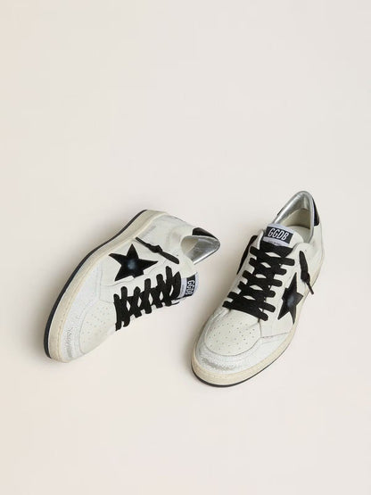 Ball Star Wishes pour homme en cuir nappa avec étoile et contrefort en cuir naplak noir